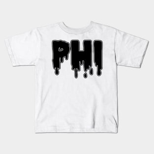 Drippy Phi Kids T-Shirt